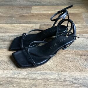 Gianni Bini Black Strappy Sandals